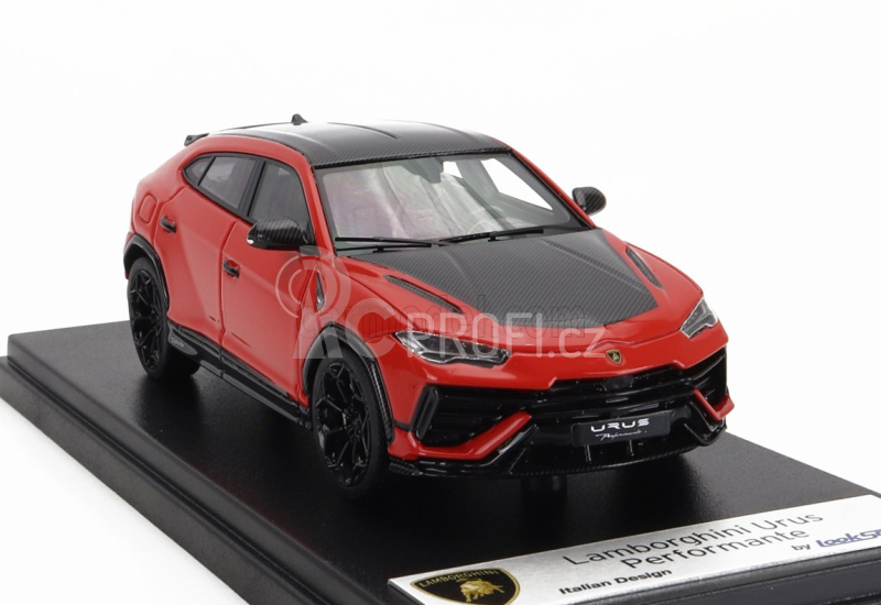 Looksmart Lamborghini Urus Performante 2022 1:43 Rosso Arancio - Orange Carbon