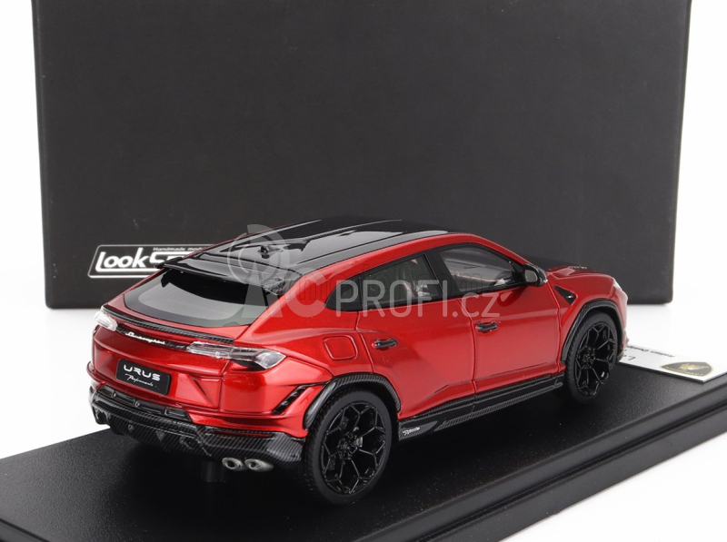 Looksmart Lamborghini Urus Performante 2022 1:43 Rosso Efesto - Červený Karbon
