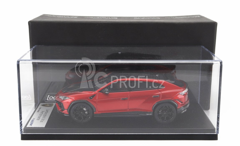 Looksmart Lamborghini Urus Performante 2022 1:43 Rosso Efesto - Červený Karbon