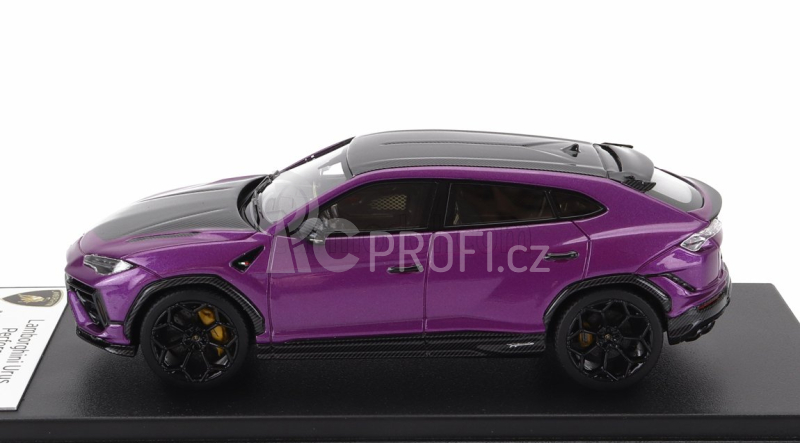 Looksmart Lamborghini Urus Performante 2022 1:43 Viola Mithras - Purpurový Uhlík