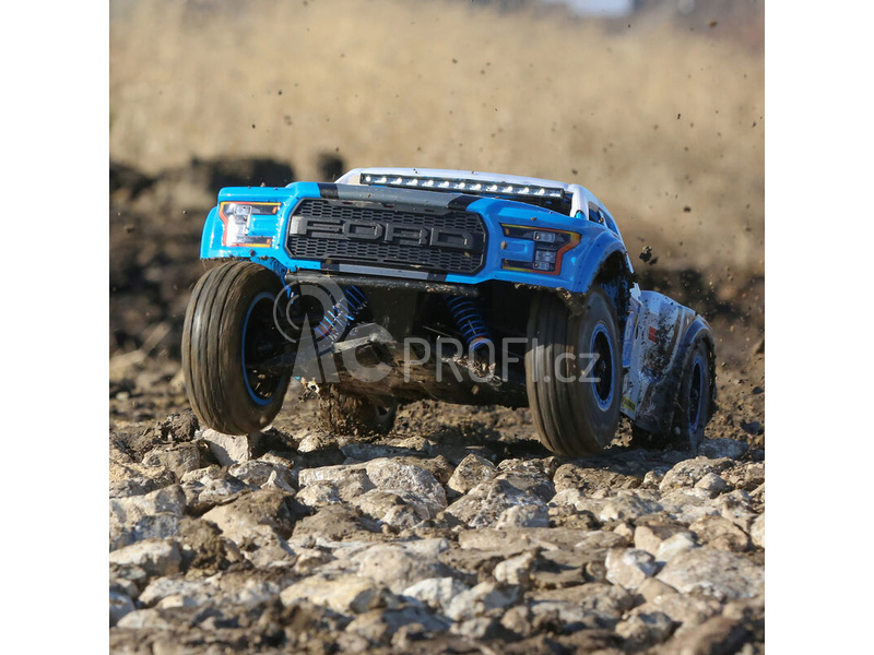 RC auto Losi Ford Raptor Baja Rey V2 1:10 4WD RTR Black Rhino