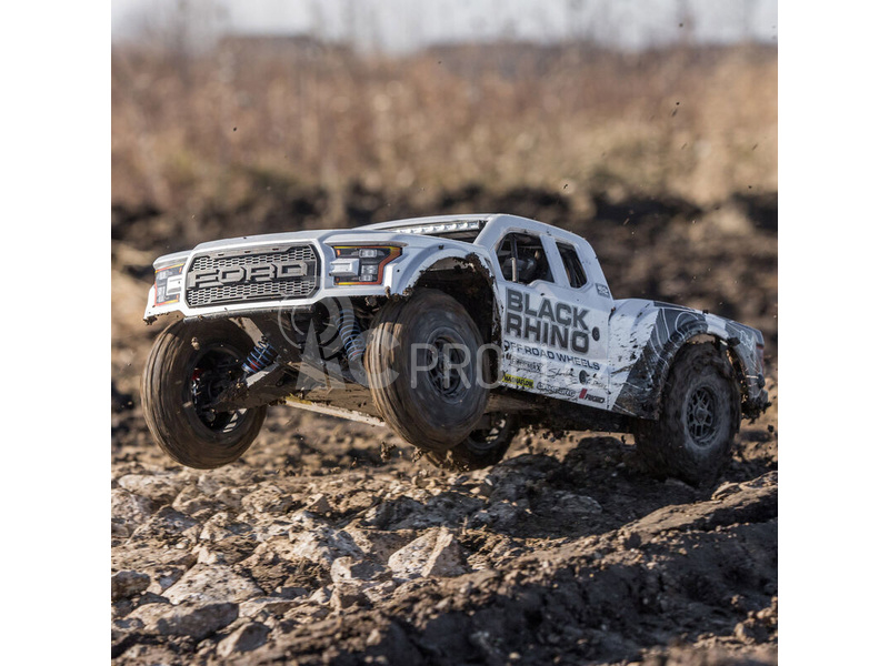 RC auto Losi Ford Raptor Baja Rey V2 1:10 4WD RTR Black Rhino