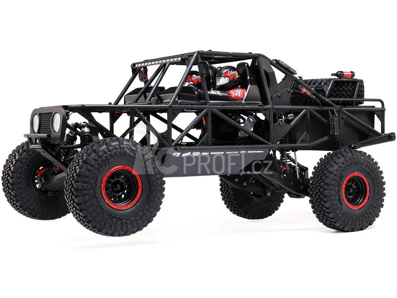 RC auto Losi Hammer Rey 1:10 4WD RTR, červená