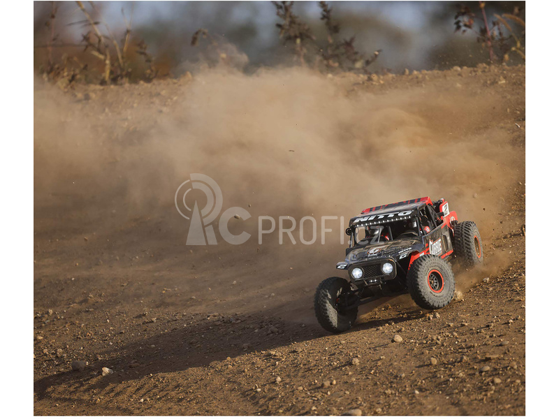 RC auto Losi Hammer Rey 1:10 4WD RTR, červená