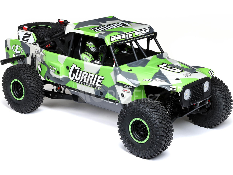 RC auto Losi Hammer Rey 1:10 4WD RTR, červená