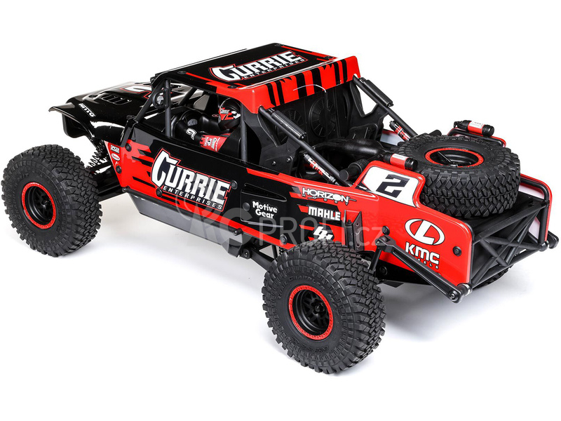 RC auto Losi Hammer Rey 1:10 4WD RTR, červená