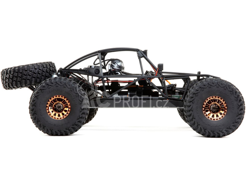 RC auto Losi Lasernut U4 1:10 4WD Smart RTR, černá