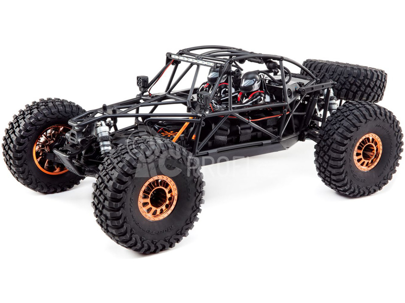 RC auto Losi Lasernut U4 1:10 4WD Smart RTR, černá