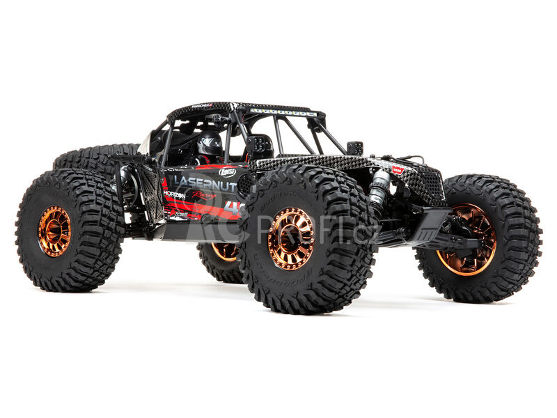 RC auto Losi Lasernut U4 1:10 4WD Smart RTR, černá