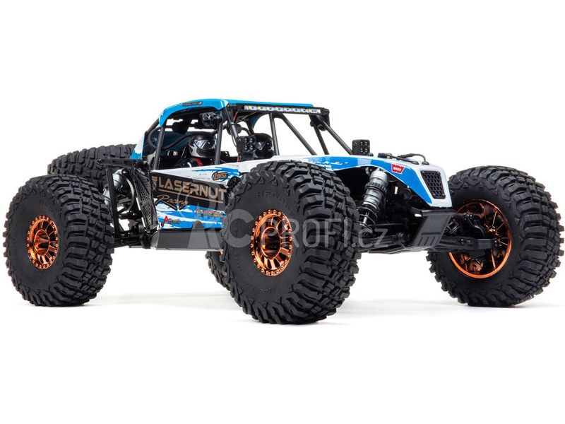 RC auto Losi Lasernut U4 1:10 4WD Smart RTR, černá