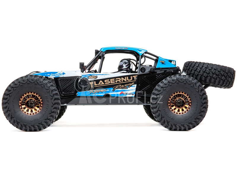 RC auto Losi Lasernut U4 1:10 4WD Smart RTR, černá