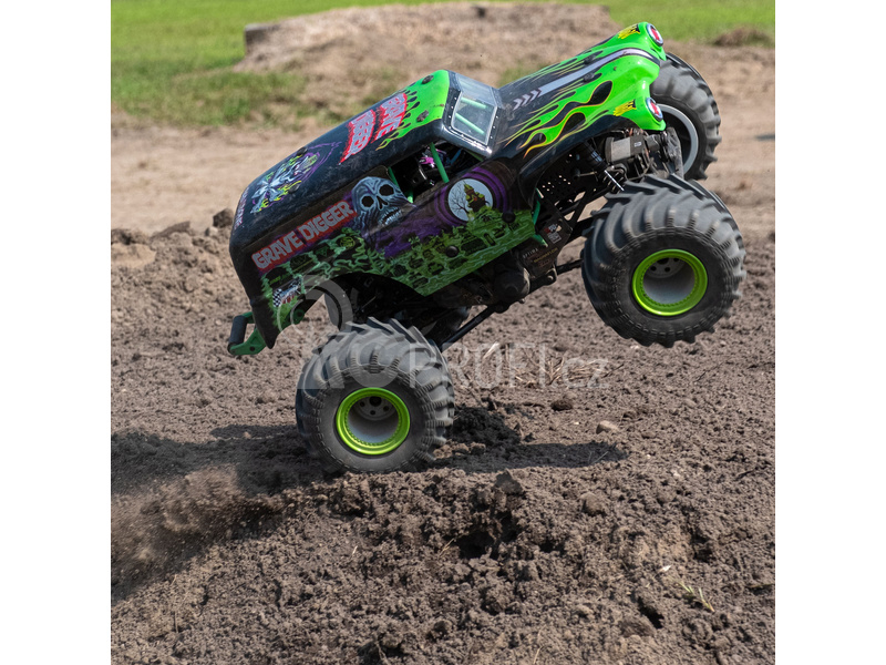 RC auto Losi LMT Monster Truck 1:8 4WD RTR Grave Digger