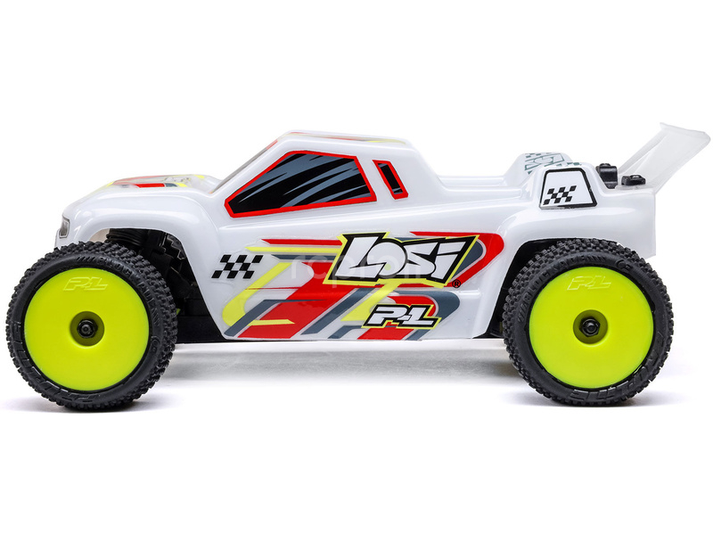 Losi Micro-T 1:28 RTR stříbrná