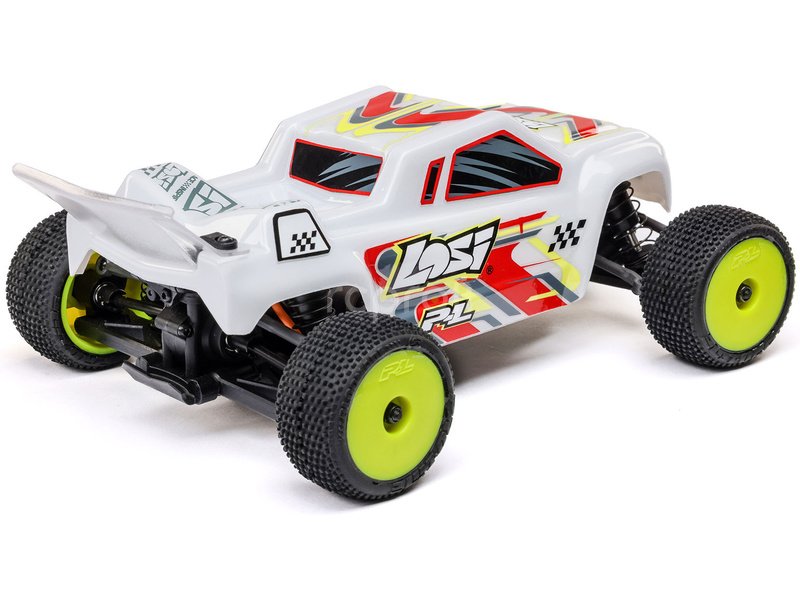 Losi Micro-T 1:28 RTR stříbrná