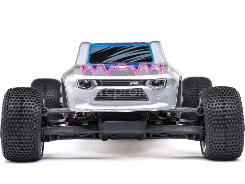 Losi Micro-T 1:28 RTR stříbrná