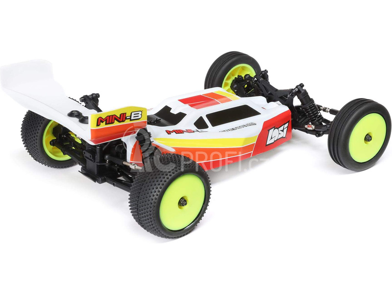 RC auto Losi Mini-B 1:16 Buggy Brushless RTR, červená