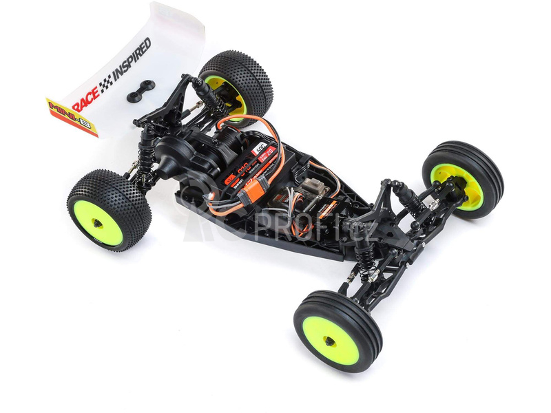 RC auto Losi Mini-B 1:16 Buggy Brushless RTR, červená