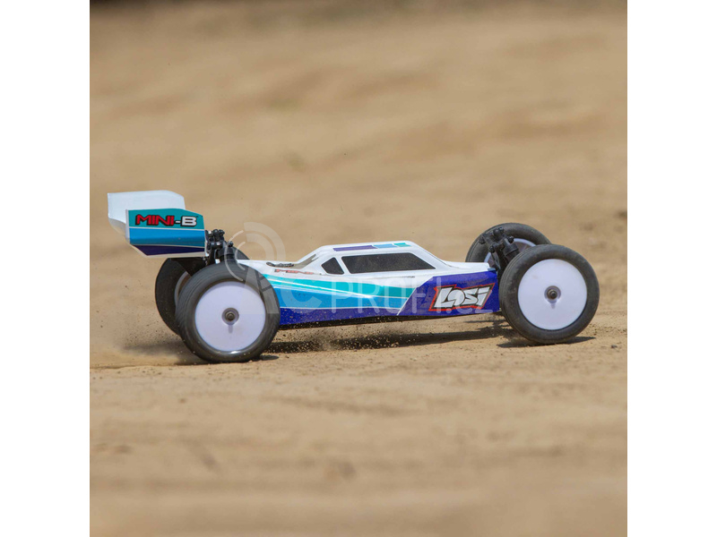 RC auto Losi Mini-B 1:16 Buggy Brushless RTR, červená