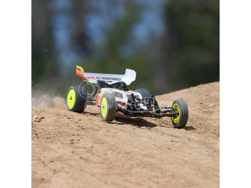 RC auto Losi Mini-B 1:16 Buggy Brushless RTR, červená