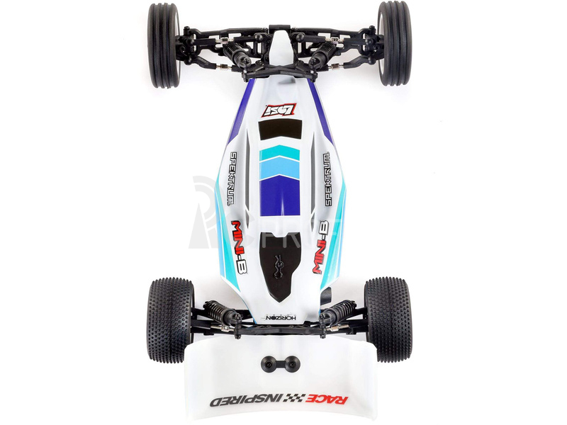 RC auto Losi Mini-B 1:16 Buggy Brushless RTR, červená