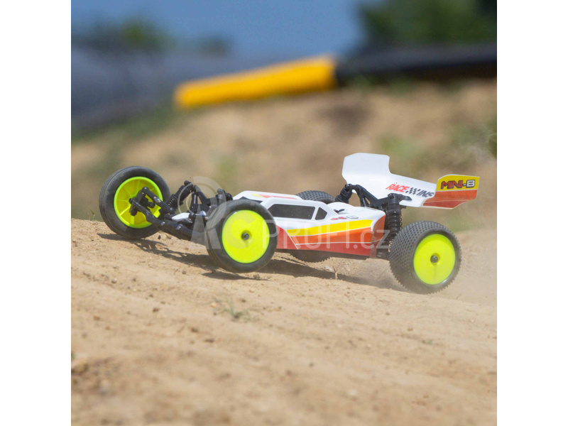 RC auto Losi Mini-B 1:16 Buggy Brushless RTR, červená