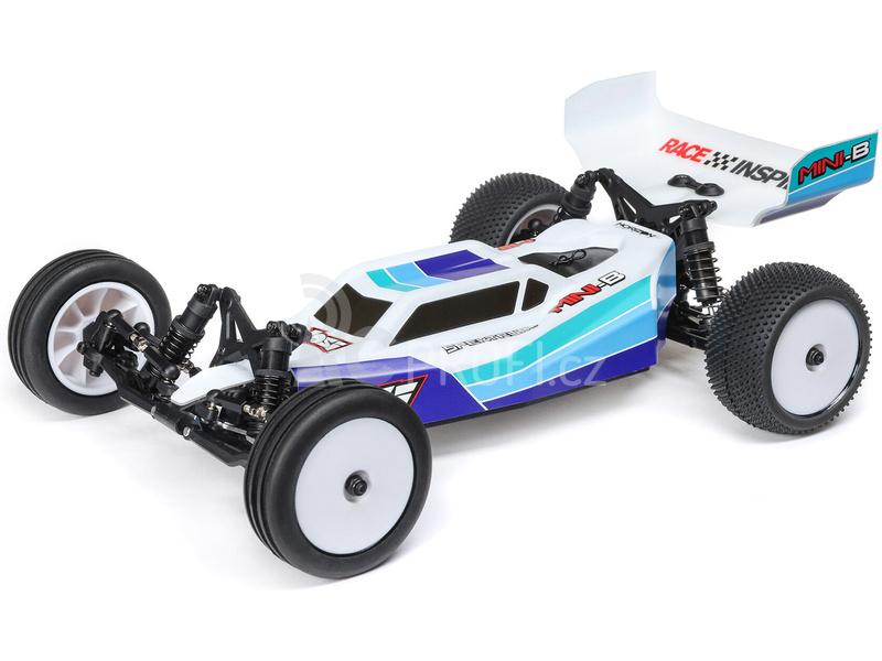 RC auto Losi Mini-B 1:16 Buggy Brushless RTR, modrá