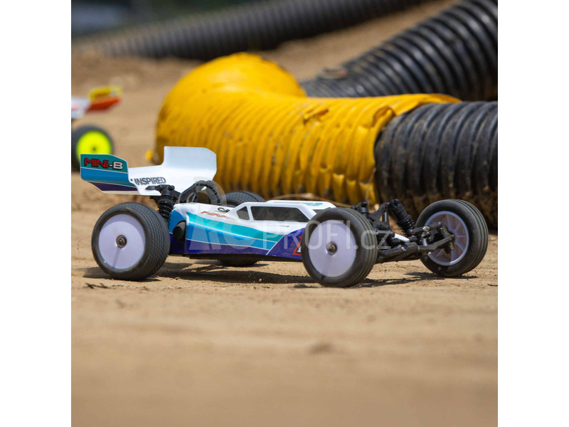 RC auto Losi Mini-B 1:16 Buggy Brushless RTR, modrá