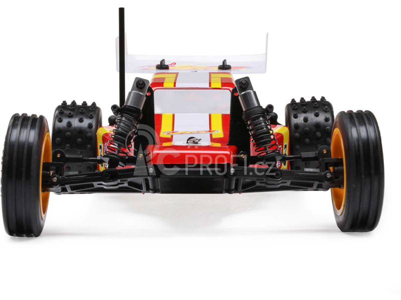 RC auto Losi Mini JRX2 1:16 RTR, černá