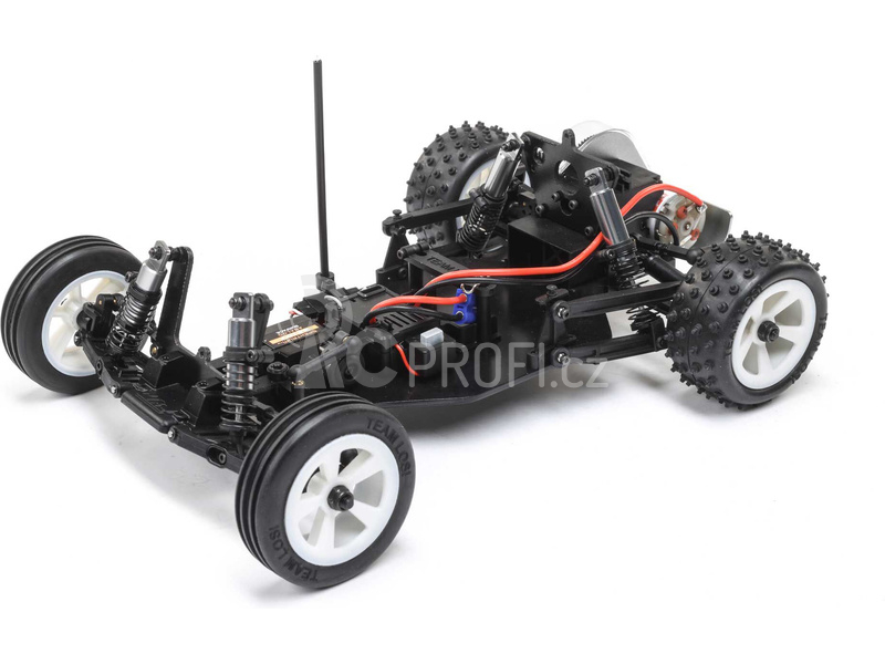 RC auto Losi Mini JRX2 1:16 RTR, černá