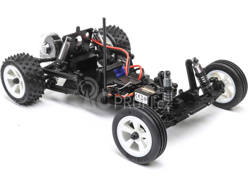 RC auto Losi Mini JRX2 1:16 RTR, černá