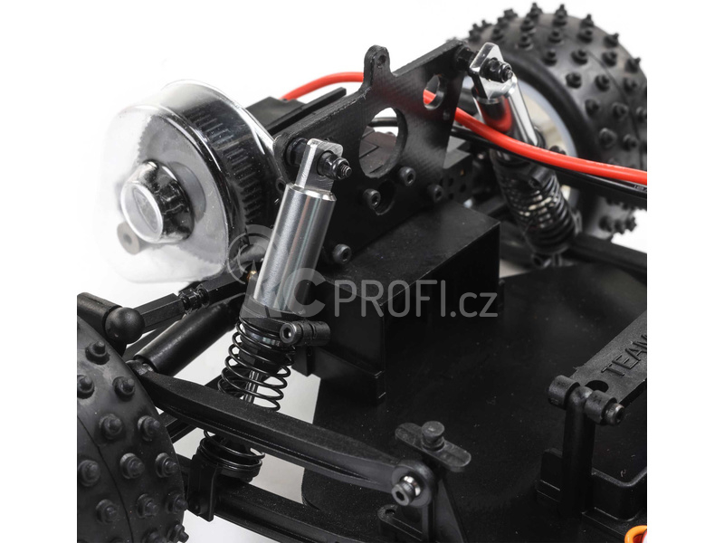 RC auto Losi Mini JRX2 1:16 RTR, černá