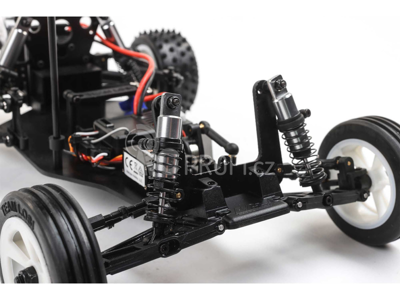 RC auto Losi Mini JRX2 1:16 RTR, černá