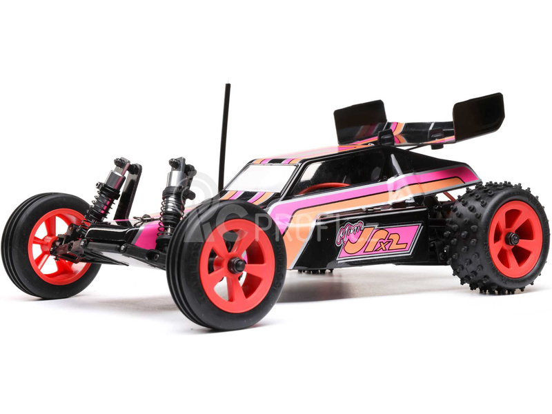 RC auto Losi Mini JRX2 1:16 RTR, černá