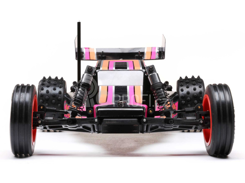 RC auto Losi Mini JRX2 1:16 RTR, černá