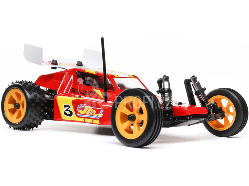 RC auto Losi Mini JRX2 1:16 RTR, černá