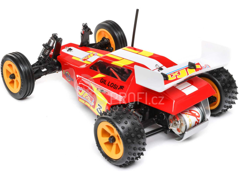 RC auto Losi Mini JRX2 1:16 RTR, černá