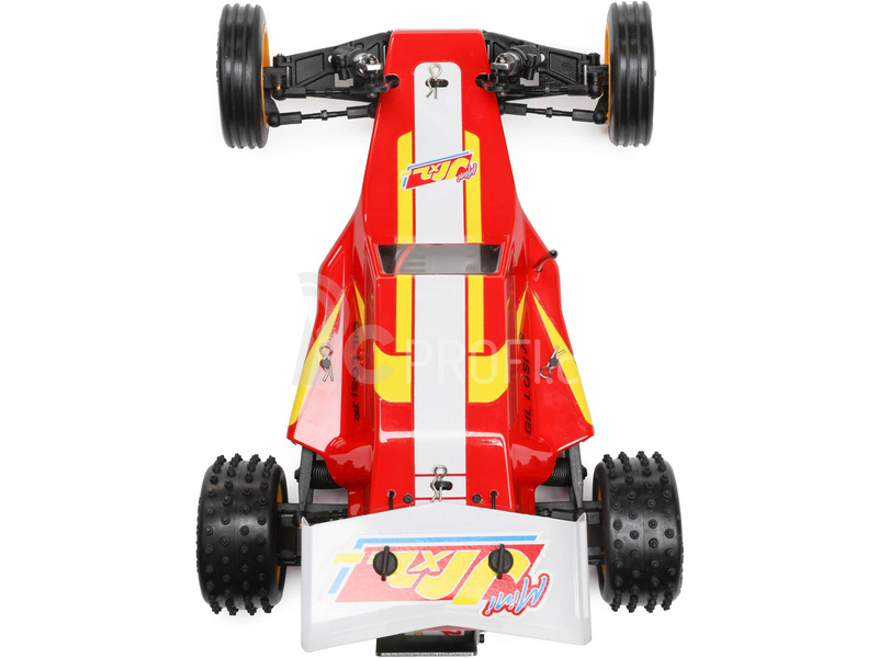 RC auto Losi Mini JRX2 1:16 RTR, černá