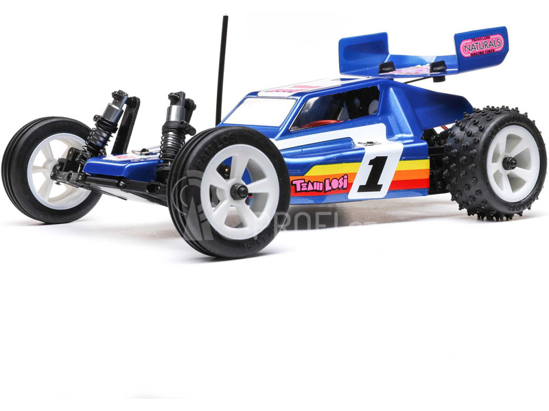 RC auto Losi Mini JRX2 1:16 RTR, modrá