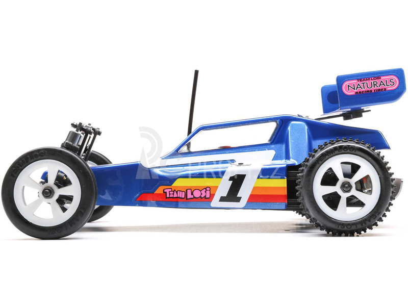 RC auto Losi Mini JRX2 1:16 RTR, modrá