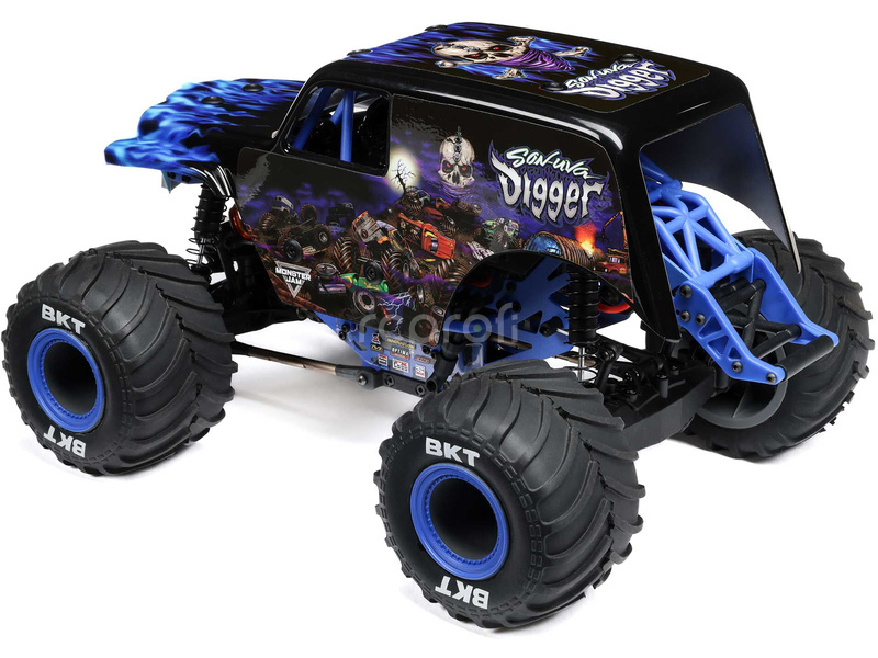 RC auto Losi Mini LMT 1:18 4WD RTR Zombie