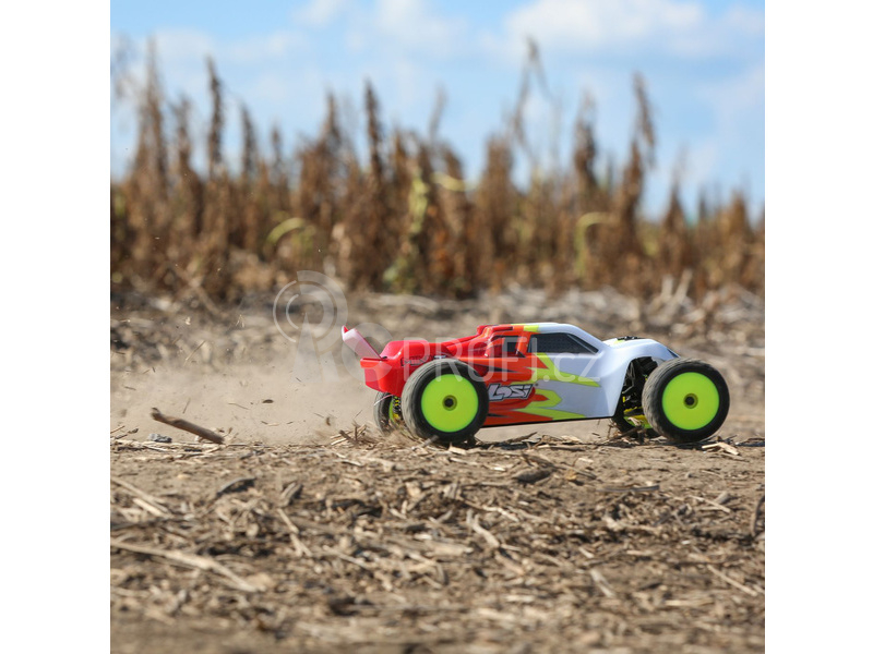 Losi Mini-T 2.0 1:18 RTR červená/bílá