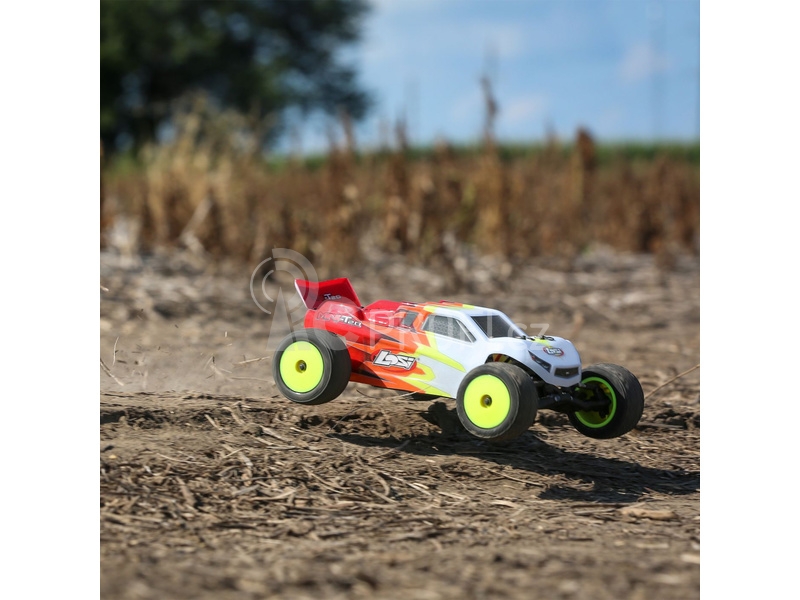 Losi Mini-T 2.0 1:18 RTR červená/bílá