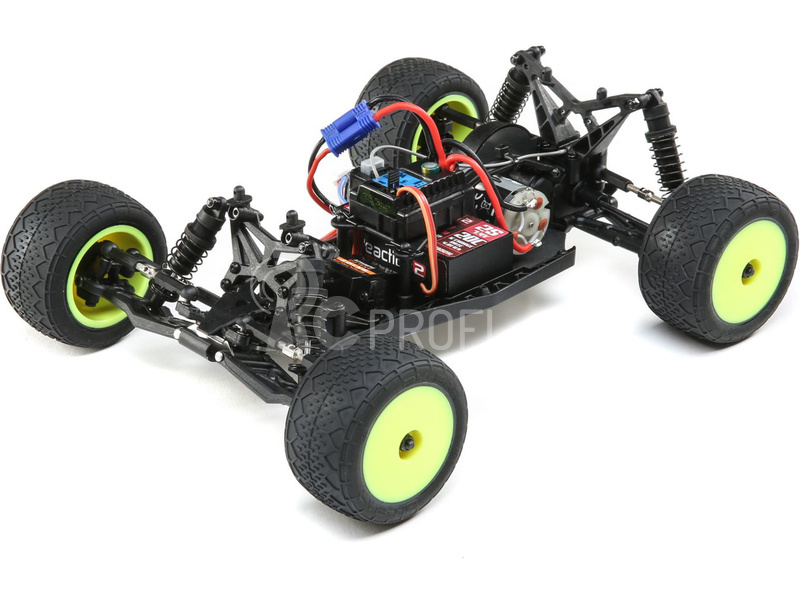 Losi Mini-T 2.0 1:18 RTR červená/bílá