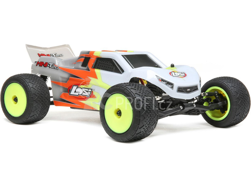 Losi Mini-T 2.0 1:18 RTR červená/bílá