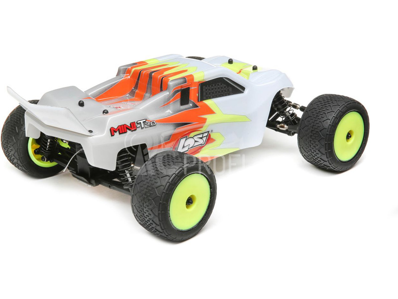 Losi Mini-T 2.0 1:18 RTR červená/bílá