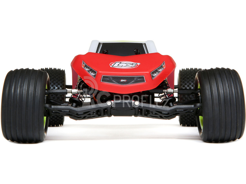 RC auto Losi Mini-T 2.0 Brushless 1:18 RTR, červená