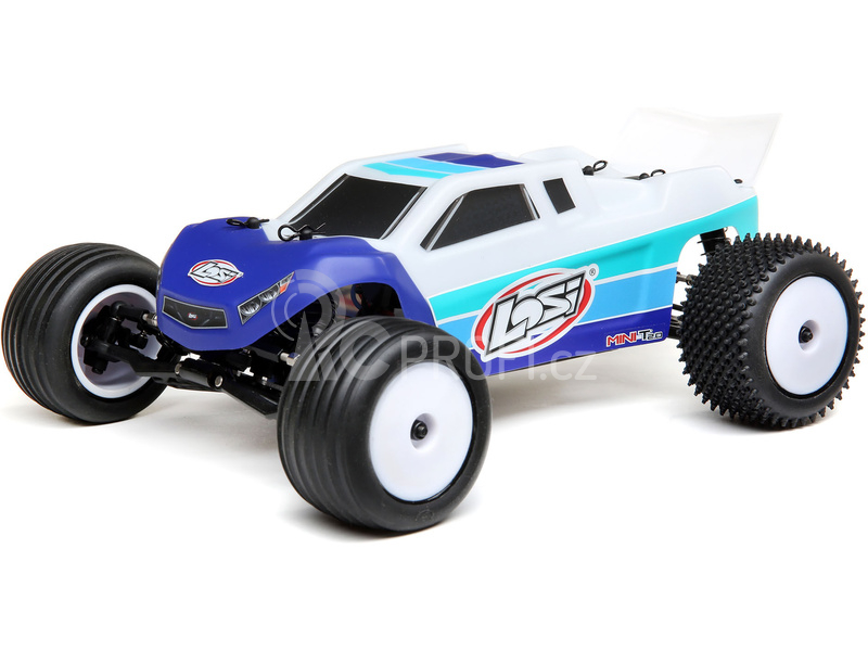 RC auto Losi Mini-T 2.0 Brushless 1:18 RTR, červená