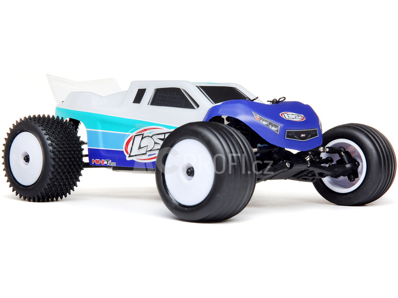 RC auto Losi Mini-T 2.0 Brushless 1:18 RTR, červená