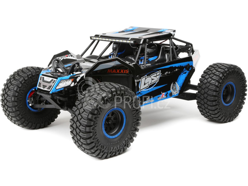 Losi Rock Rey Rock Racer 1:10 4WD AVC RTR žlutý