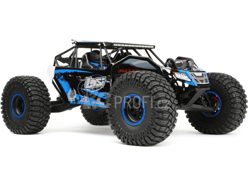 Losi Rock Rey Rock Racer 1:10 4WD AVC RTR žlutý